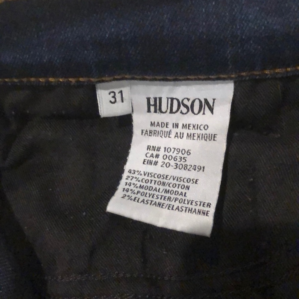 Hudson Jeans size 31
